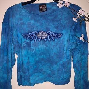 Harley cropped long sleeve